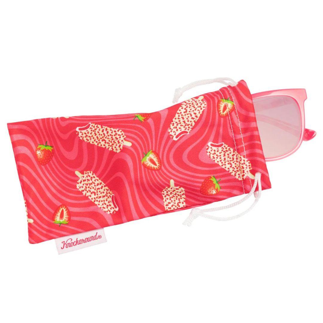 Knockaround Strawberry Cake Pop Paso Robles Sunglasses